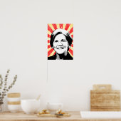 Poster Elizabeth Warren Portrait (Cuisine)