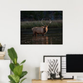 Poster Elk (Bureau à domicile)