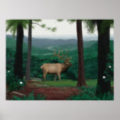 Poster Elk de Pennsylvanie (Devant)