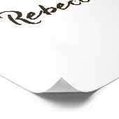 Poster Elle A Dit Oui Paris Fête des mariées Brunch Paris (Coin)