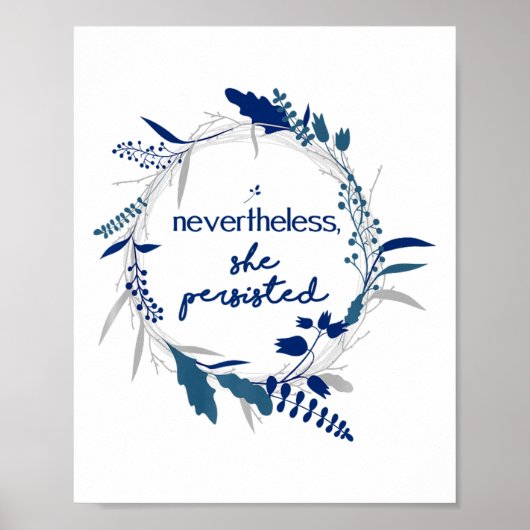 Poster Elle A Néanmoins Persisté 2 (Devant)