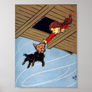 Poster Elle A Pris Toto Par L'Oreille