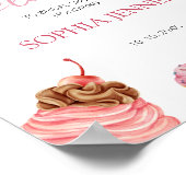 Poster Elle a récupéré la Fête des mariées de crème glacé (Coin)