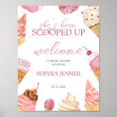 Poster Elle a récupéré la Fête des mariées de crème glacé (Devant)