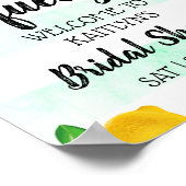 Poster Elle a trouvé son Squeeze principal Fête de mariag (Coin)