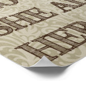 Poster Elle Ajusta Ses Voiles (Coin)