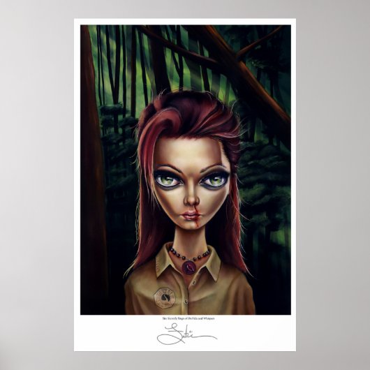 Poster Elle Chante En Secret (Devant)