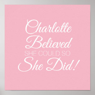 Poster Elle croyait qu'elle pouvait