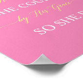 Poster Elle Croyait Qu'Elle Pouvait Par Sa Grâce Donc Ell (Coin)