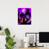 Poster Elle Est À L'Intérieur (Bureau à domicile)