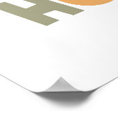 Poster Elle Est Brillante, Mélangée Avec Un Petit Ouragan (Coin)