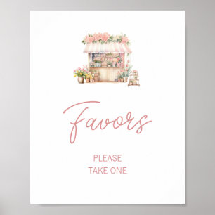 Poster Elle est fraîche hors de la Fête des mariées du ma