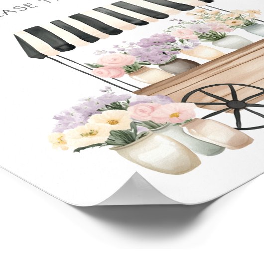 Poster Elle est fraîche hors du marché (Coin)