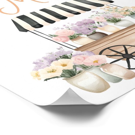 Poster Elle est fraîche hors du marché Devine combien de  (Coin)