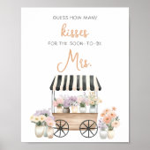 Poster Elle est fraîche hors du marché Devine combien de  (Devant)