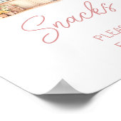 Poster Elle est fraîche hors du marché Fêtes des mariées (Coin)