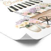 Poster Elle est fraîche hors du marché Mimosa Bar (Coin)