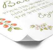 Poster Elle est fraîche sur le marché Mimosa Bar (Coin)