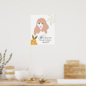 Poster Elle Est Habillée De Force Et De Dignité, La Bible (Cuisine)