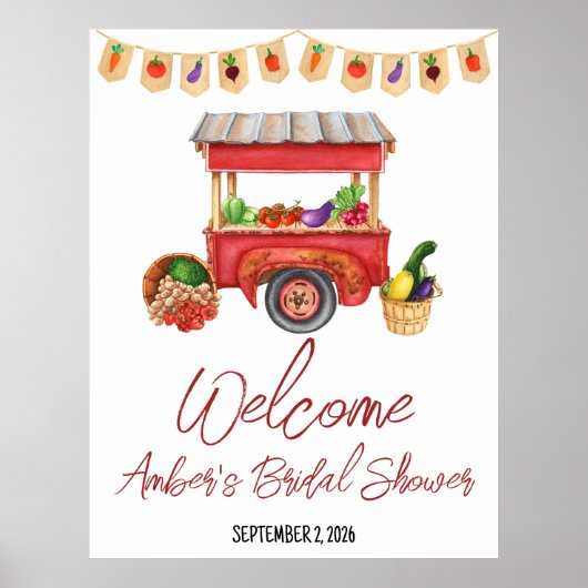 Poster Elle est hors du Marché Bienvenue à la Soirée de F (Devant)