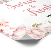 Poster Elle est hors du marché Fêtes des mariées friandis (Coin)