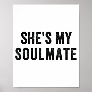 Poster Elle est mon âme sœur Je ne le connais pas Drôle d