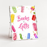 Poster Elle est prête à faire la promotion de livres et d<br><div class="desc">Faites de votre événement spécial avec ce Baby shower de fille avec notre joli et mignon imprimé Livres et Cadeaux Signal avec adorable Popsicle Shower thème. Téléchargez,  personnalisez et créez des souvenirs durables avec cette touche parfaite pour votre fête joyeuse ! BS783</div>
