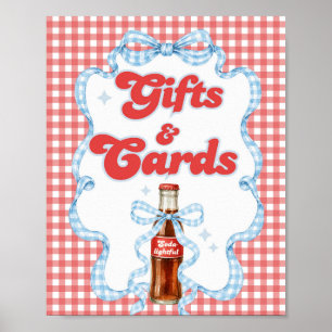 Poster Elle est prête Carte Cadeau pour Baby Shower Soda