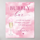 Poster Elle est sur Bubbly Bar Cloud Nine (Devant)