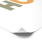 Poster Elle est un rayon de soleil mêlé à un ouragan (Coin)