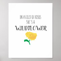 Elle est une citation Fleur sauvage de fleurs d'ar
