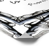 Poster Elle est vêtue de force et de dignité (Coin)