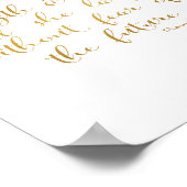 Poster Elle est vêtue de force et de dignité (Coin)