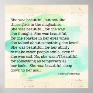 Poster Elle Était Un Beau Ancien Document