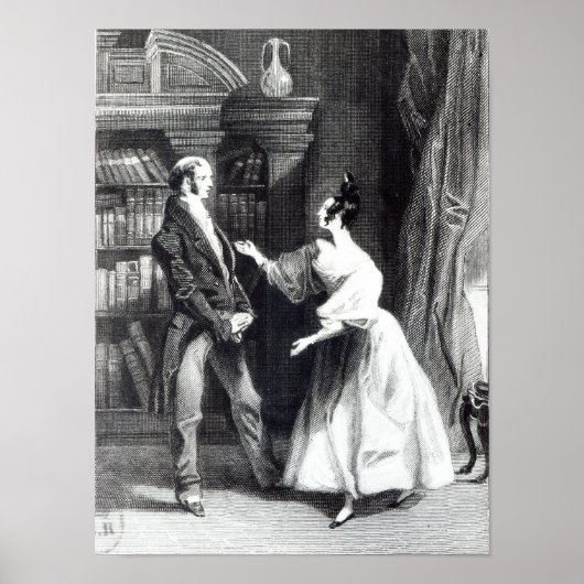 Poster Elle lui a ensuite dit ce que Darcy avait volontai (Devant)