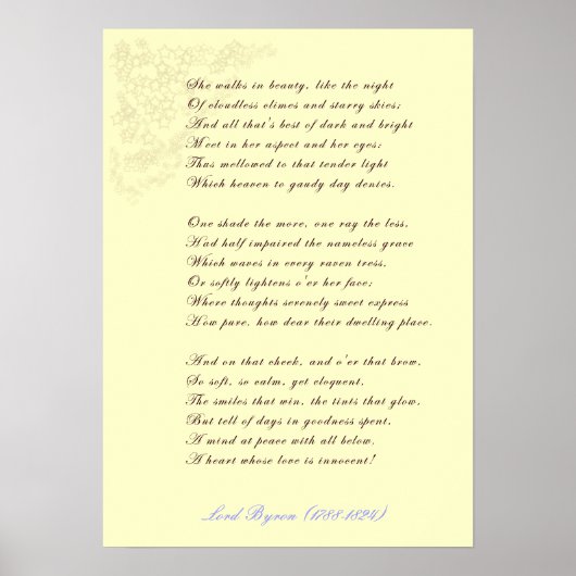 Poster Elle Marche Dans L'Affiche De Beauté (Devant)