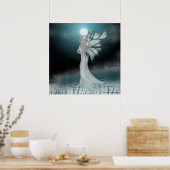 Poster Elle marche sur l'eau - Imaginaire Fae Imprimer/Po (Cuisine)