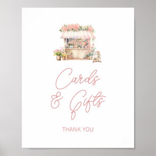 Poster Elle n'est pas au marché Cartes de Fête des mariée