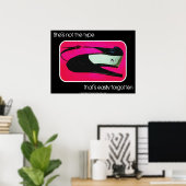 Poster "Elle n'est pas du genre" (Bureau à domicile)