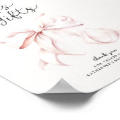 Poster Elle noue les cartes à noeud et les cadeaux Pannea (Coin)