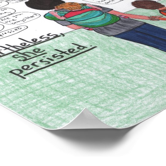 Poster Elle Persistait (Mère) (Coin)