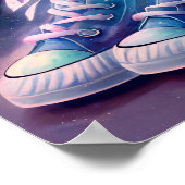 Poster Elle portait des Baskets magiques (Coin)