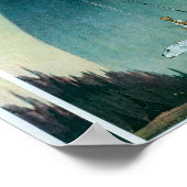 Poster Elle tendit à l'ours Kay Nielsen (Coin)