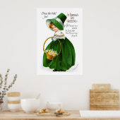 Poster Ellen Clapsaddle's St-Patricks-Day Girl (Cuisine)