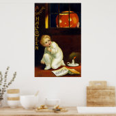 Poster Ellen H. Clapsaddle : Halloween passionnant (Cuisine)