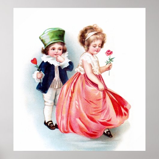 Poster Ellen H. Clapsaddle : J'aime mon amour (Devant)