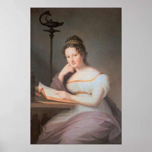 Poster Ellenrieder - Amalie Von Baden (Devant)