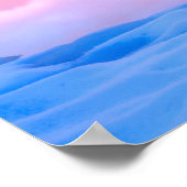 Poster Ellery Lake au coucher du soleil (Coin)