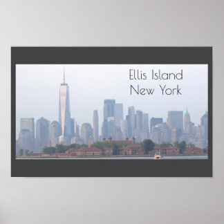 Poster Ellis Island New York
