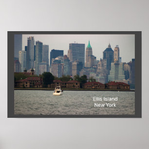 Poster Ellis Island New York